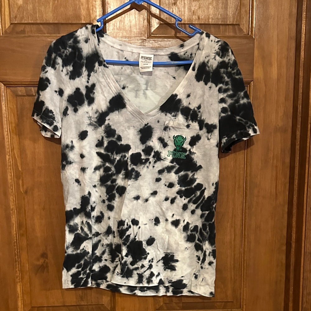 PINK Victoria's Secret Marshall University Tie-Dye Tee Small
